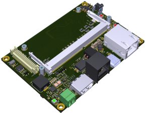 Individuelles Carrierboard für System on a Module